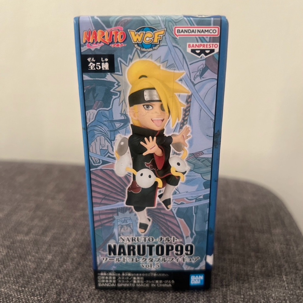 Narutop99 No.17 Deidara Naruto World Collectable Figure Mini Figure 4.5”